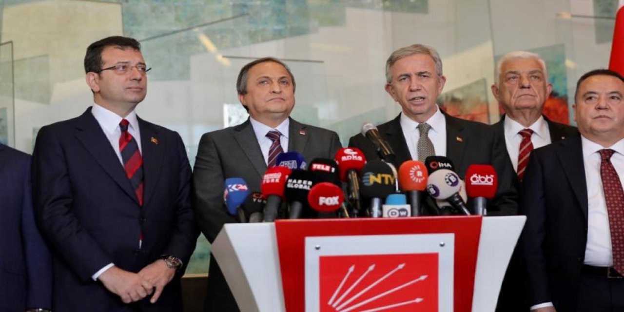 CHP'li belediye başkanları ortak bildiri yayımladı: "Artık baskı düzenine geçilmiştir!"