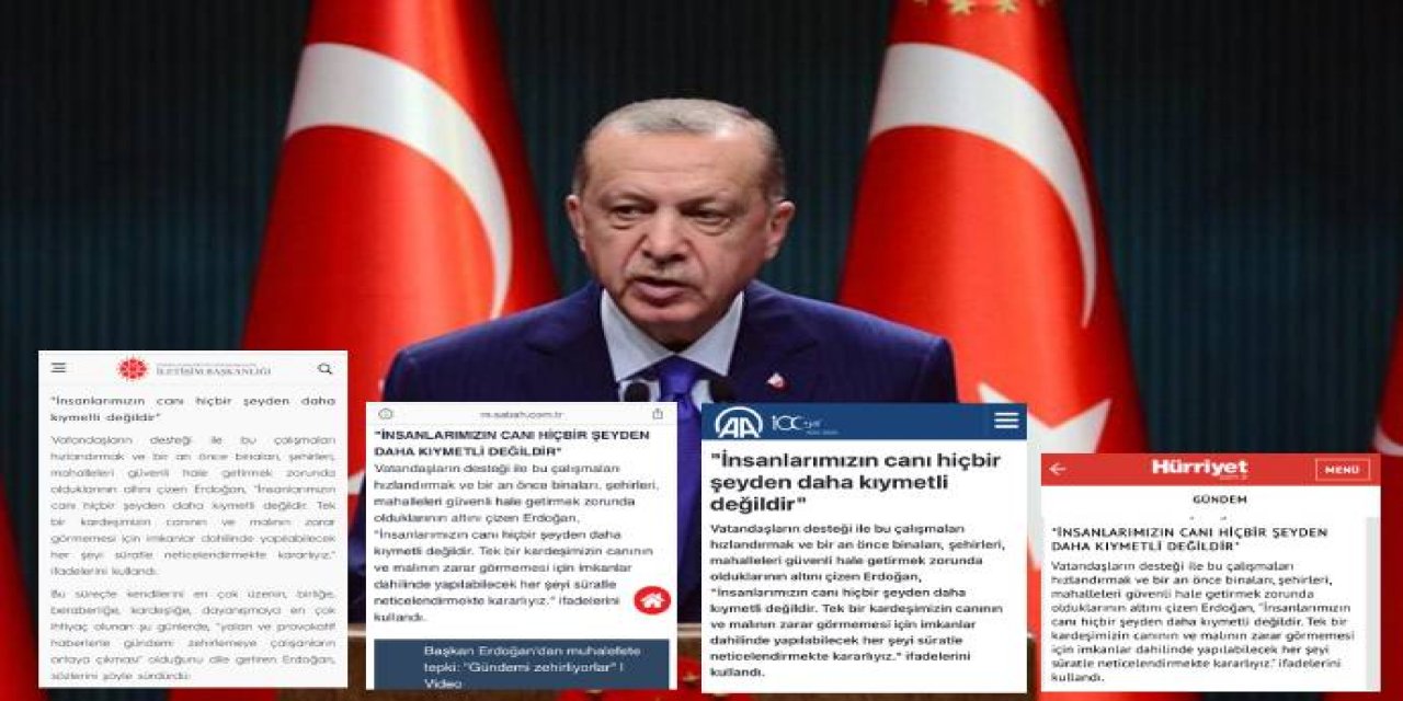 Erdoğan prompterın gazabına uğradı, Yandaş medya, o cümleyi düzeltemedi!