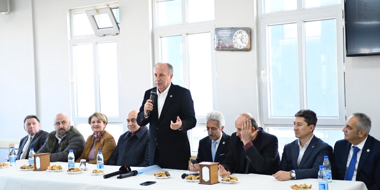 Muharrem İnce erken seçim için tarih verdi