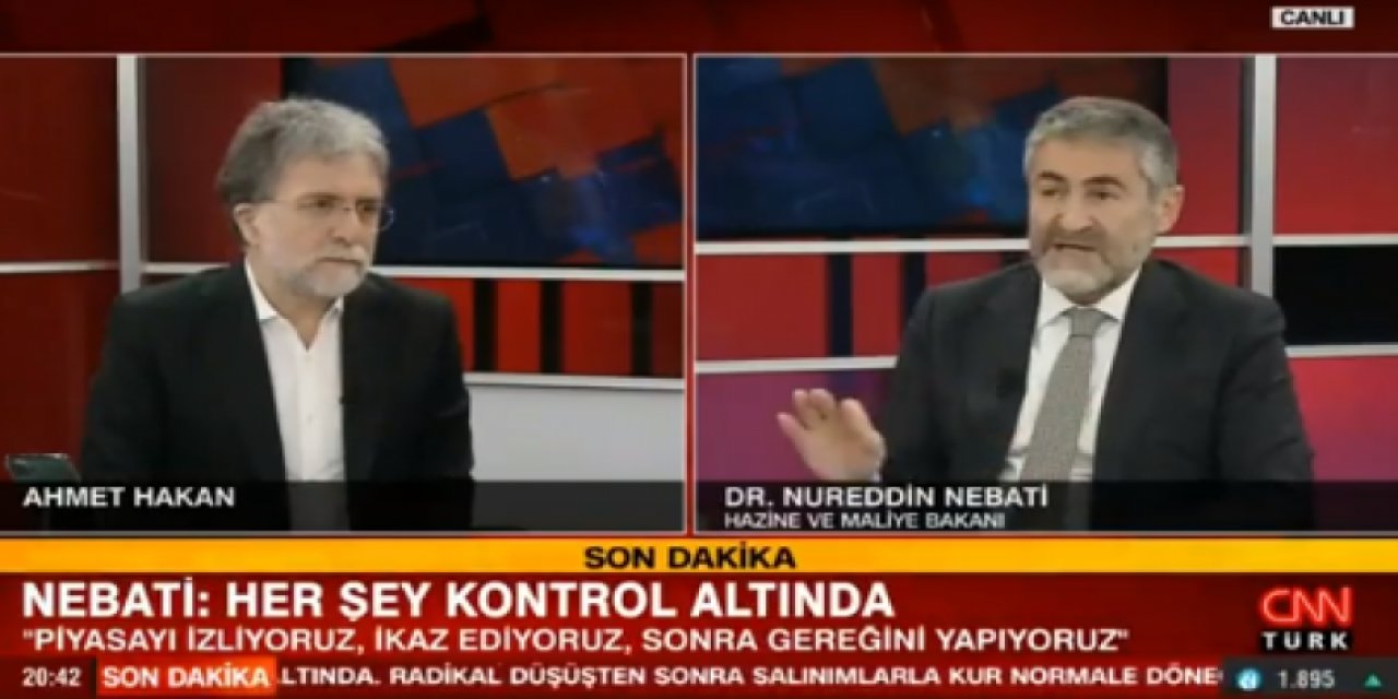 Nureddin Nebati sorumluluğu reddetti: 'Zarar eden küçük yatırımcı, kendisini yanıltana dava açsın'