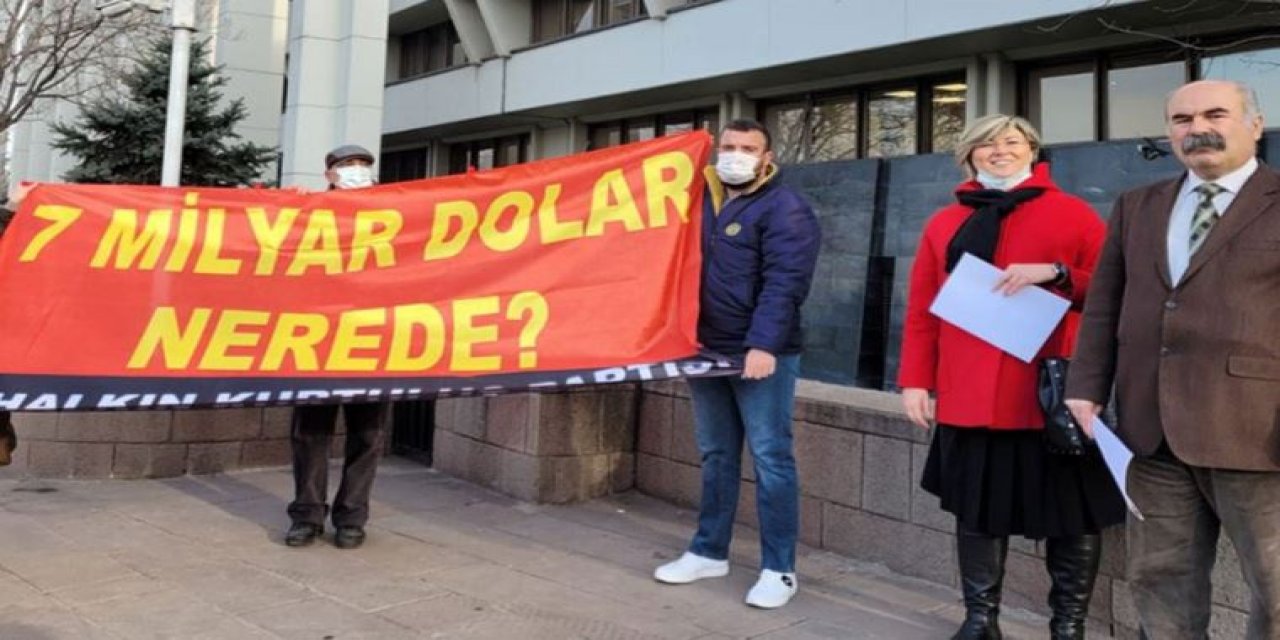HKP'den Merkez Bankası önünde eylem: "7 milyar dolar nerede?"