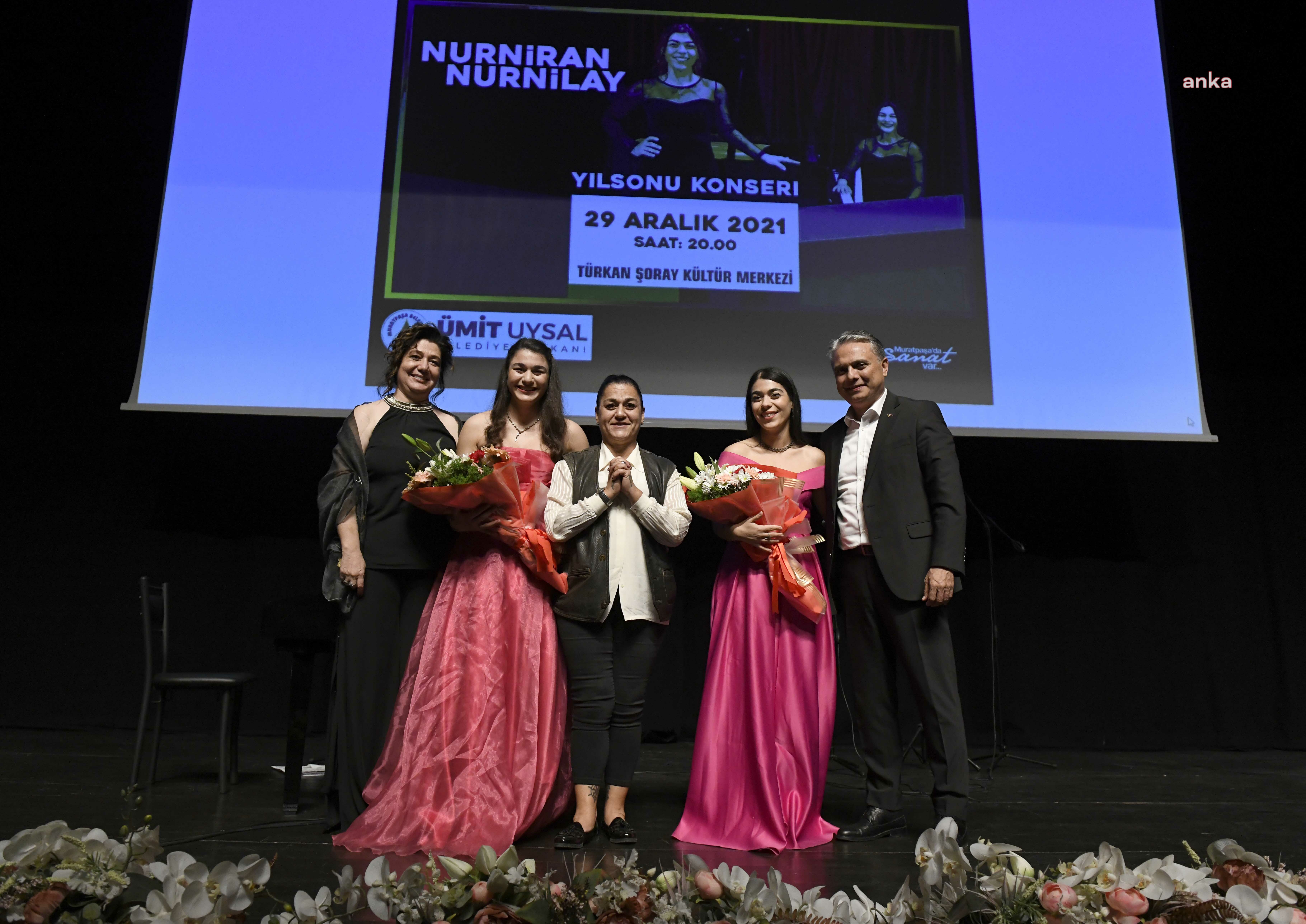 Muratpaşa Belediyesi'nde yeni yıl kutlaması