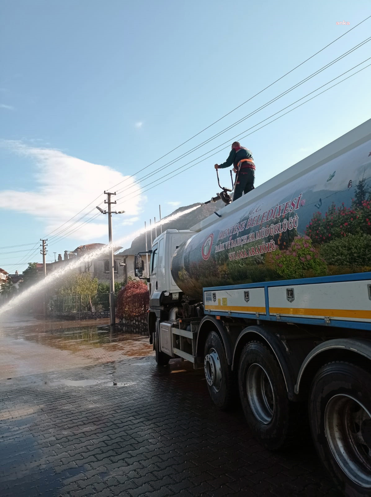 Menteşe Belediye ekipleri yılbaşı gecesine hazır
