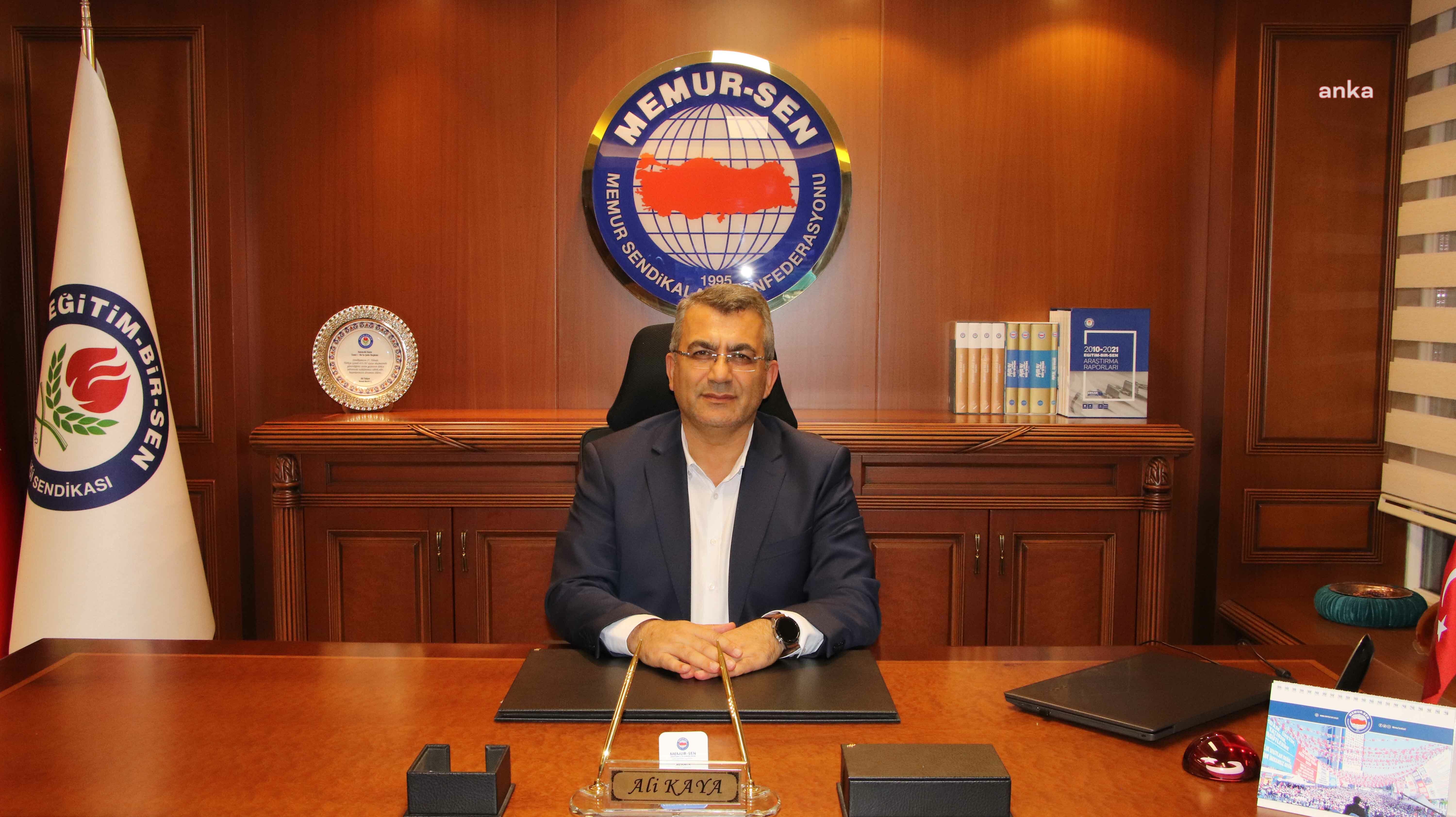 Memur- Sen İzmir temsilcisi Kaya: "Mülakat uygulaması kaldırılmalı"