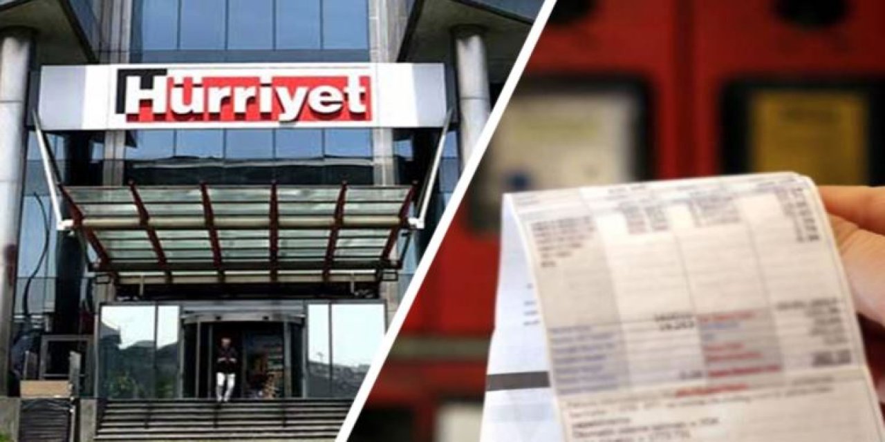 Hürriyet gelen zamları böyle gördü: "Yeni tarife"