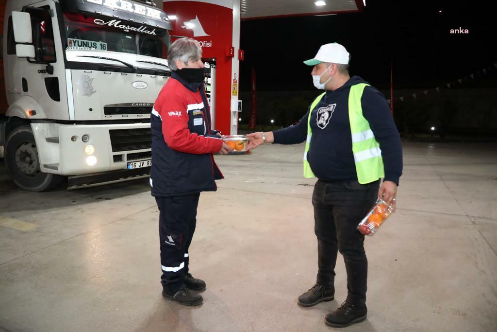 Odunpazarı Belediyesi yılbaşında çalışanları unutmadı