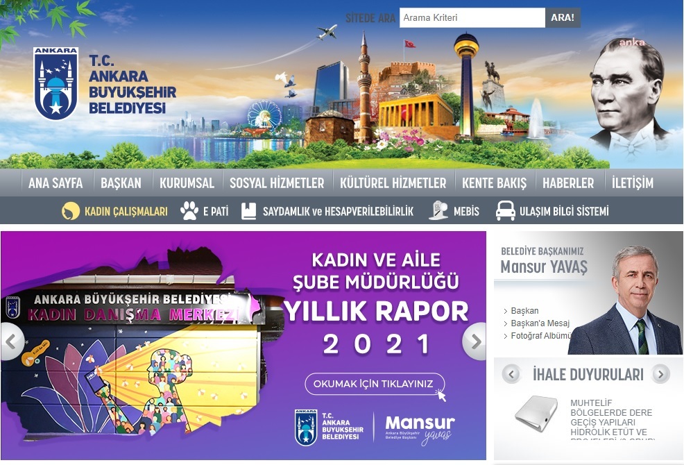 Ankara Büyükşehir 2021 yılı kadın çalışmaları raporu yayımlandı: "Kadınlar en çok psikolojik şiddet görüyor"