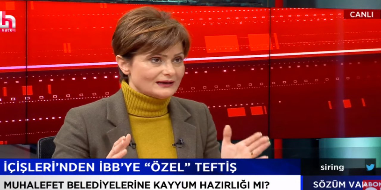 Canan Kaftancıoğlu: 'İBB'ye kayyum atayacak kadar akıllarının baştan gittiğini düşünmek istemiyorum'