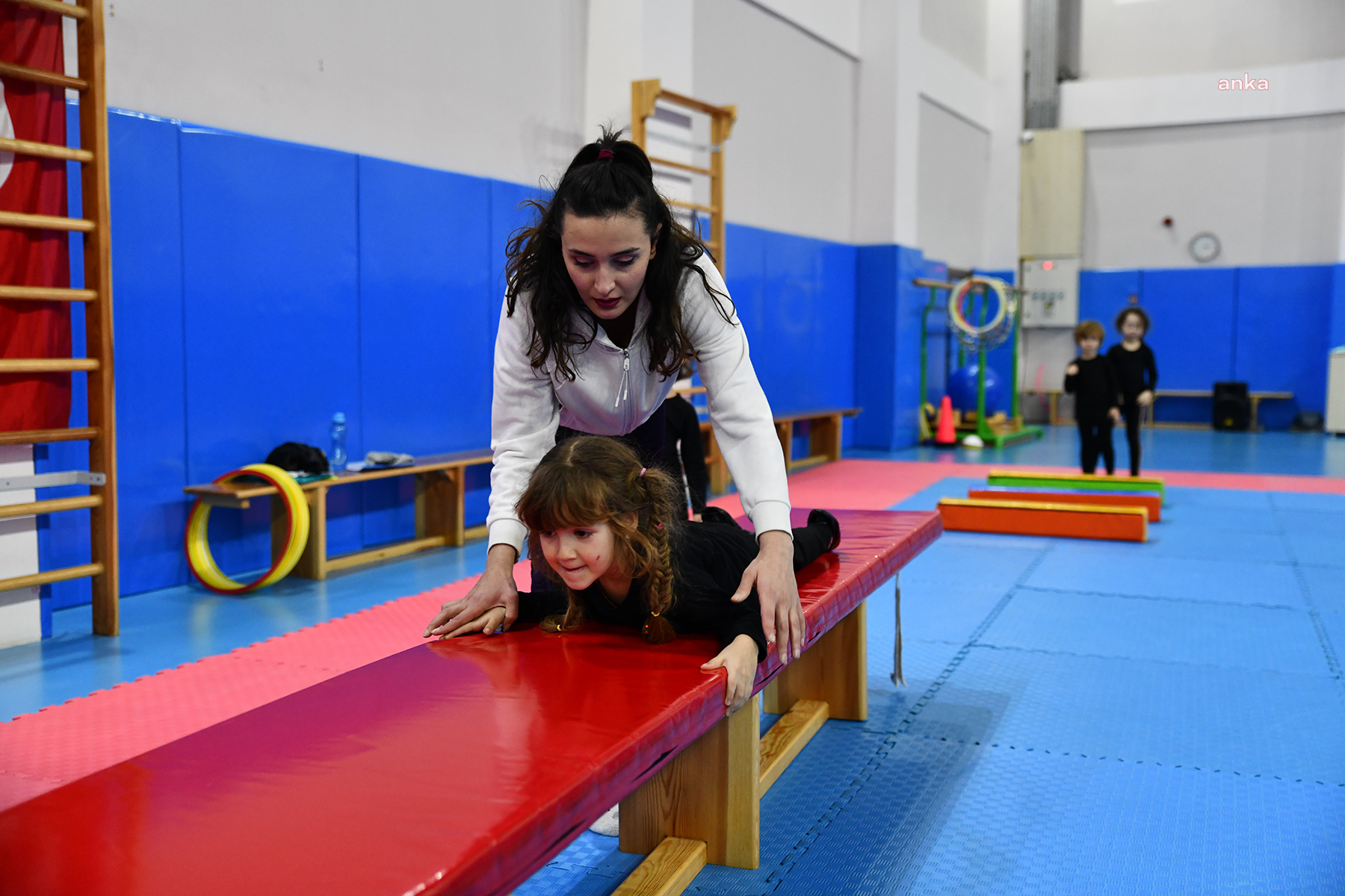 Geleceğin jimnastikçileri Tepebaşı'nda yetişiyor