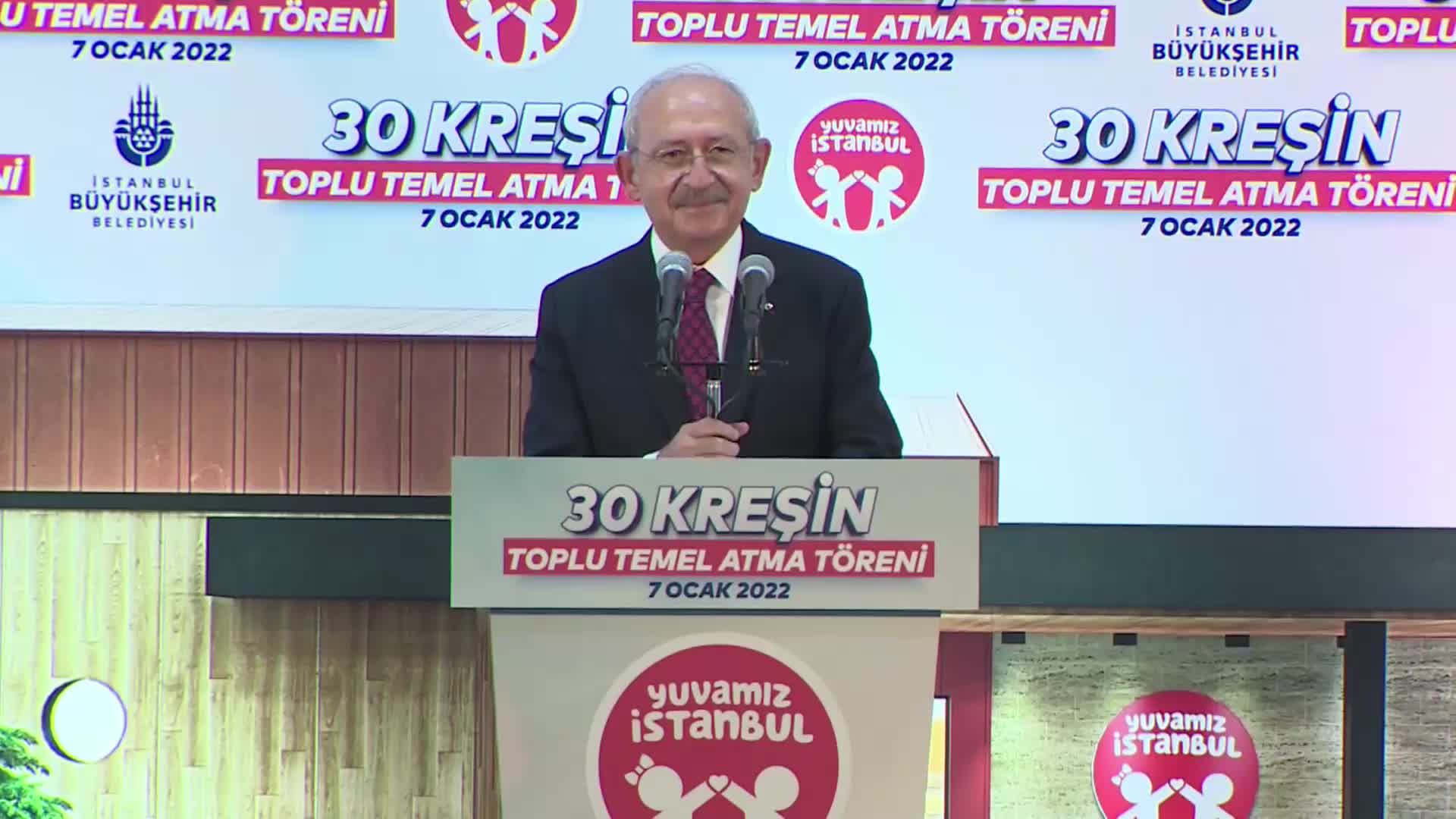Temel atma töreninde konuştu: "Bir kabustan uyanacak Türkiye"