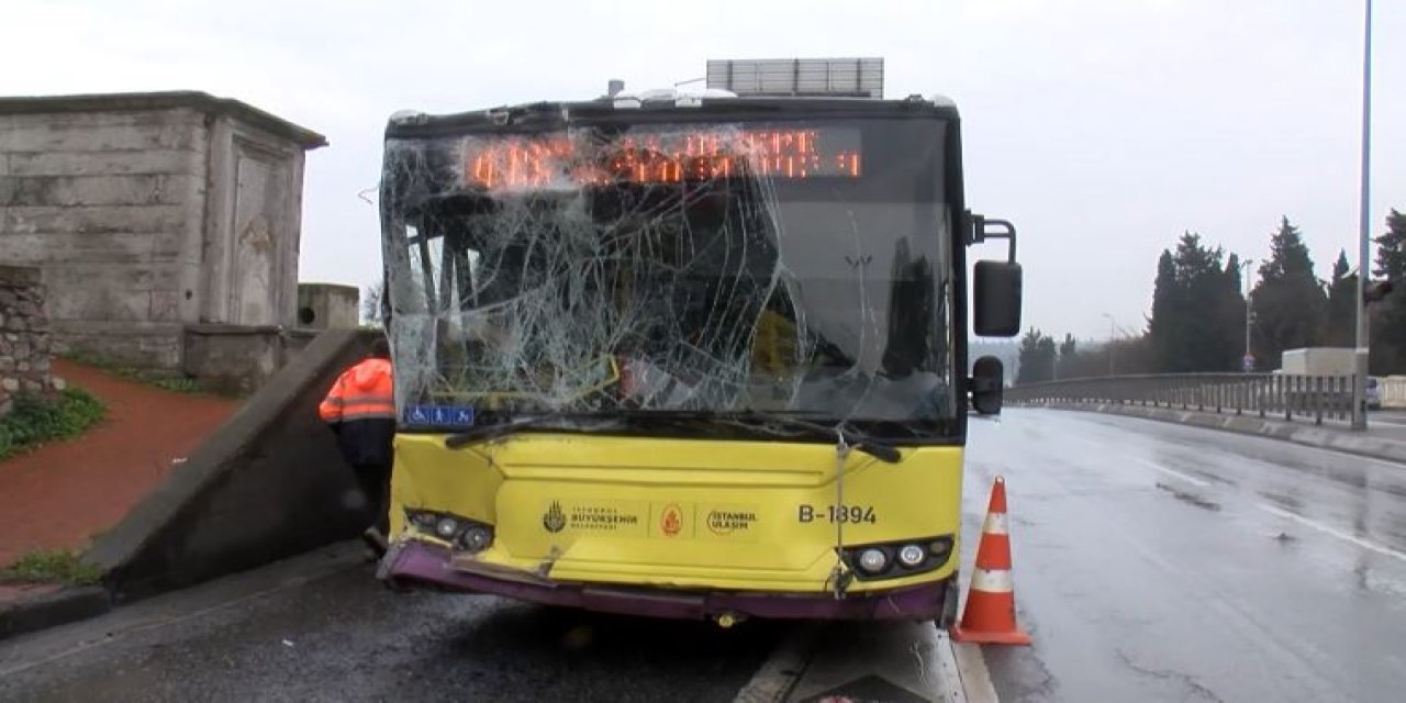 Fatih'te yine İETT otobüsü kazası; 5 yaralı