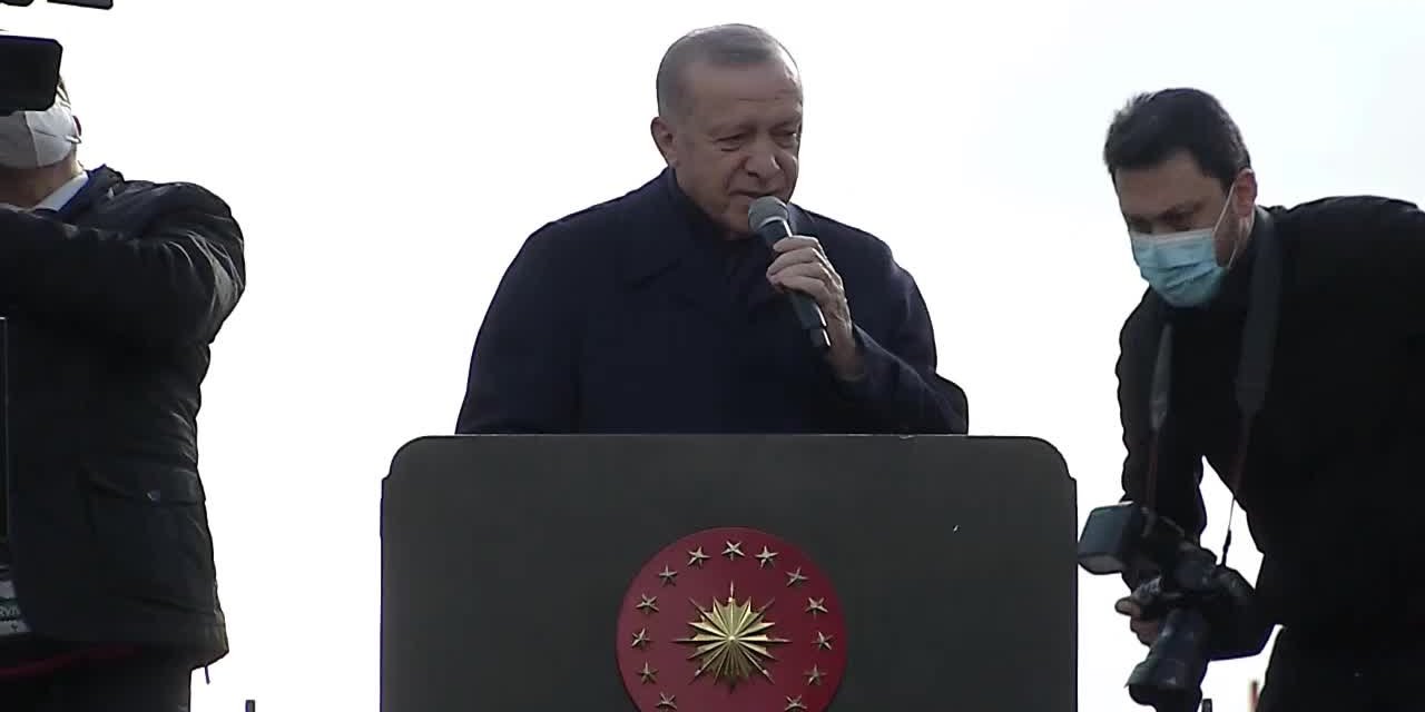 Erdoğan: Türkiye'yi demir yolu taşımacılığında merkez ülke haline getirmekte kararlıyız