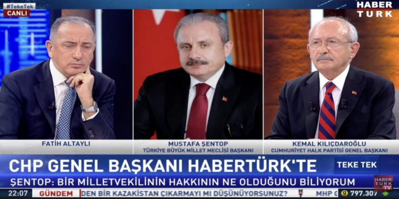 Kılıçdaroğlu ve Şentop arasında canlı yayında MEB ziyareti tartışması: 'Siz çok özel bir şey planlamışsınız'