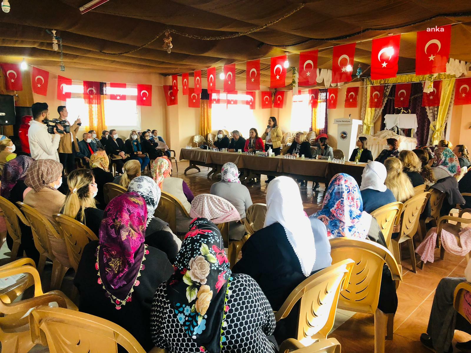 CHP'li kadın vekiller Aile Destekleri Sigortası”nı anlattı