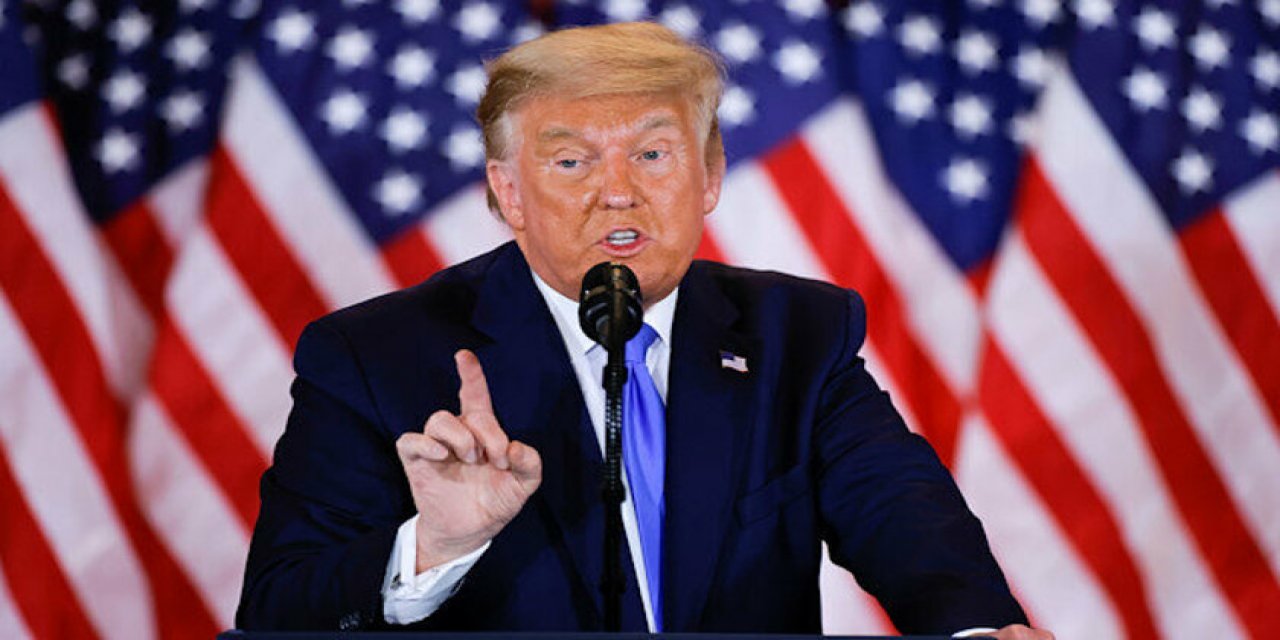 ABD'de basının sabrı taştı! Trump konuşurken yayını kestiler ve...