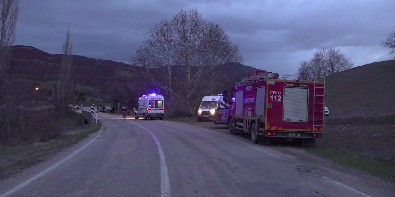 Amasya'da kaza: 2 ölü 2 yaralı