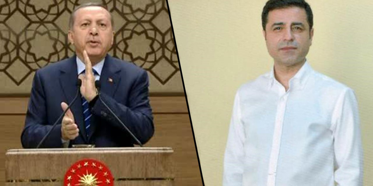 Erdoğan'dan 'Selahattin Demirtaş' açıklaması: "En büyük hesabı İmralı'dakine verecek"