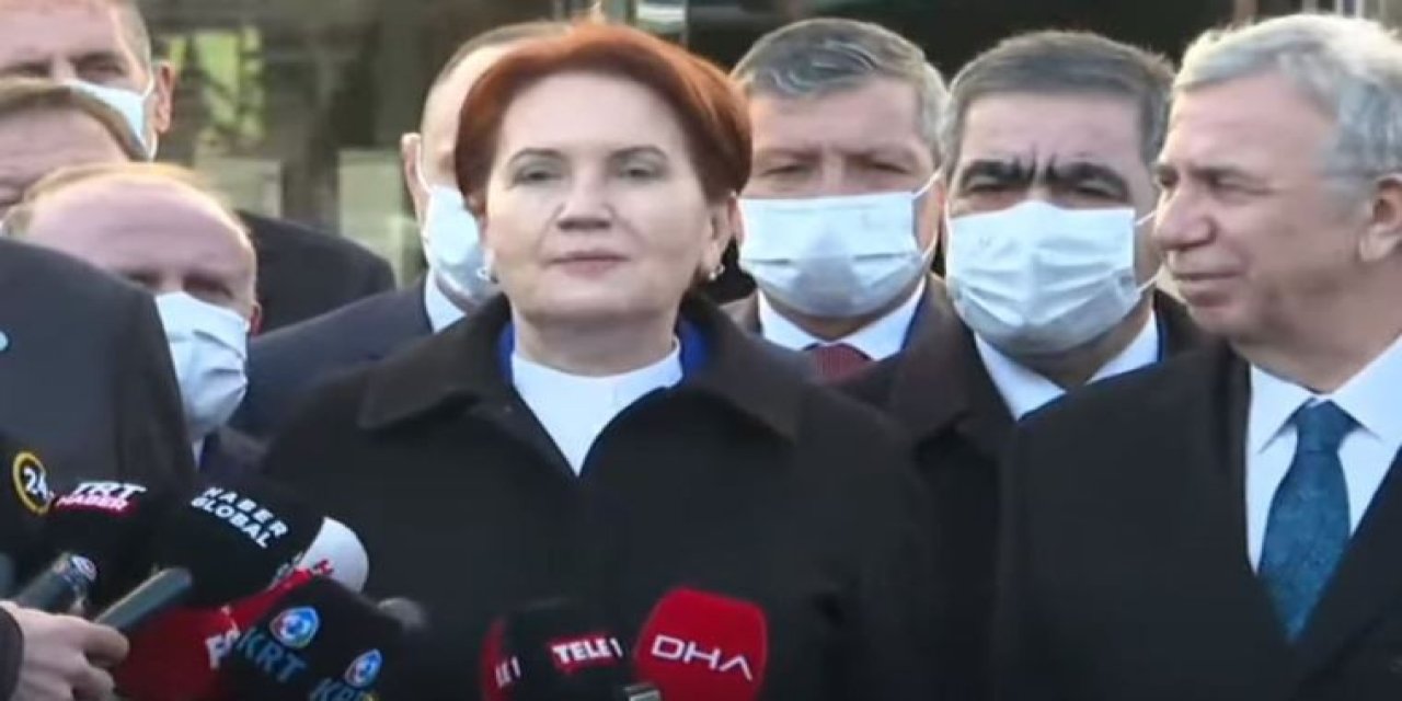 Meral Akşener'den Erdoğan'a 'İmralı' tepkisi: "En hafifiyle ayıptır. Bu da fezleke gerektiriyor"