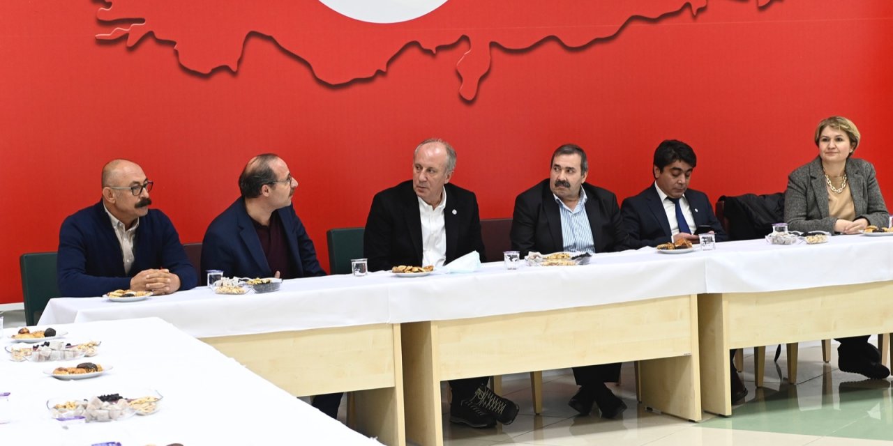 Muharrem İnce: ''Senin teröristin benim teröristim olmaz, terörist teröristtir"