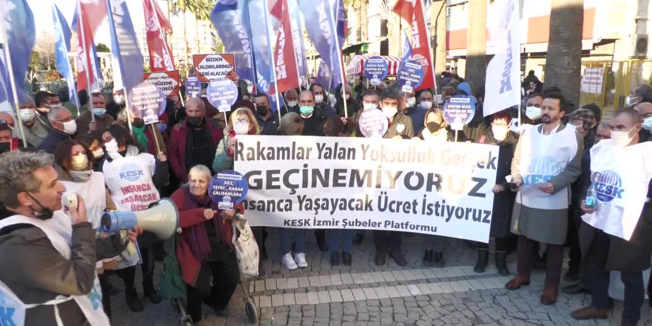 Memurlar bordro yaktı: "Rakamlar yalan yoksulluk gerçek"