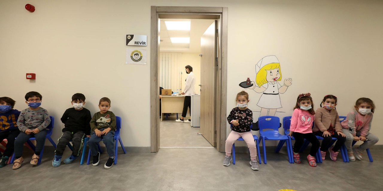 Yenimahalle kreşlerinde sağlık taraması