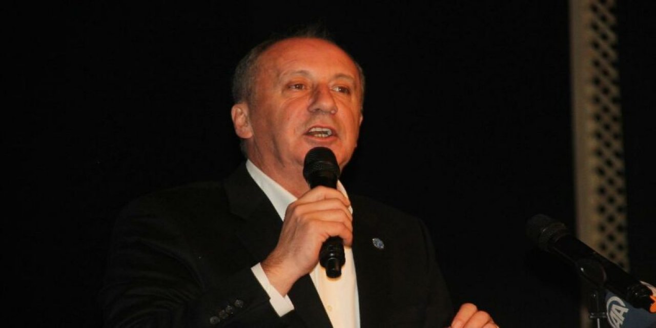 Muharrem İnce Erzurum'dan seslendi: "Helalin adın kaldı onu gören yok, haram kapışıldı hala doyan yok"