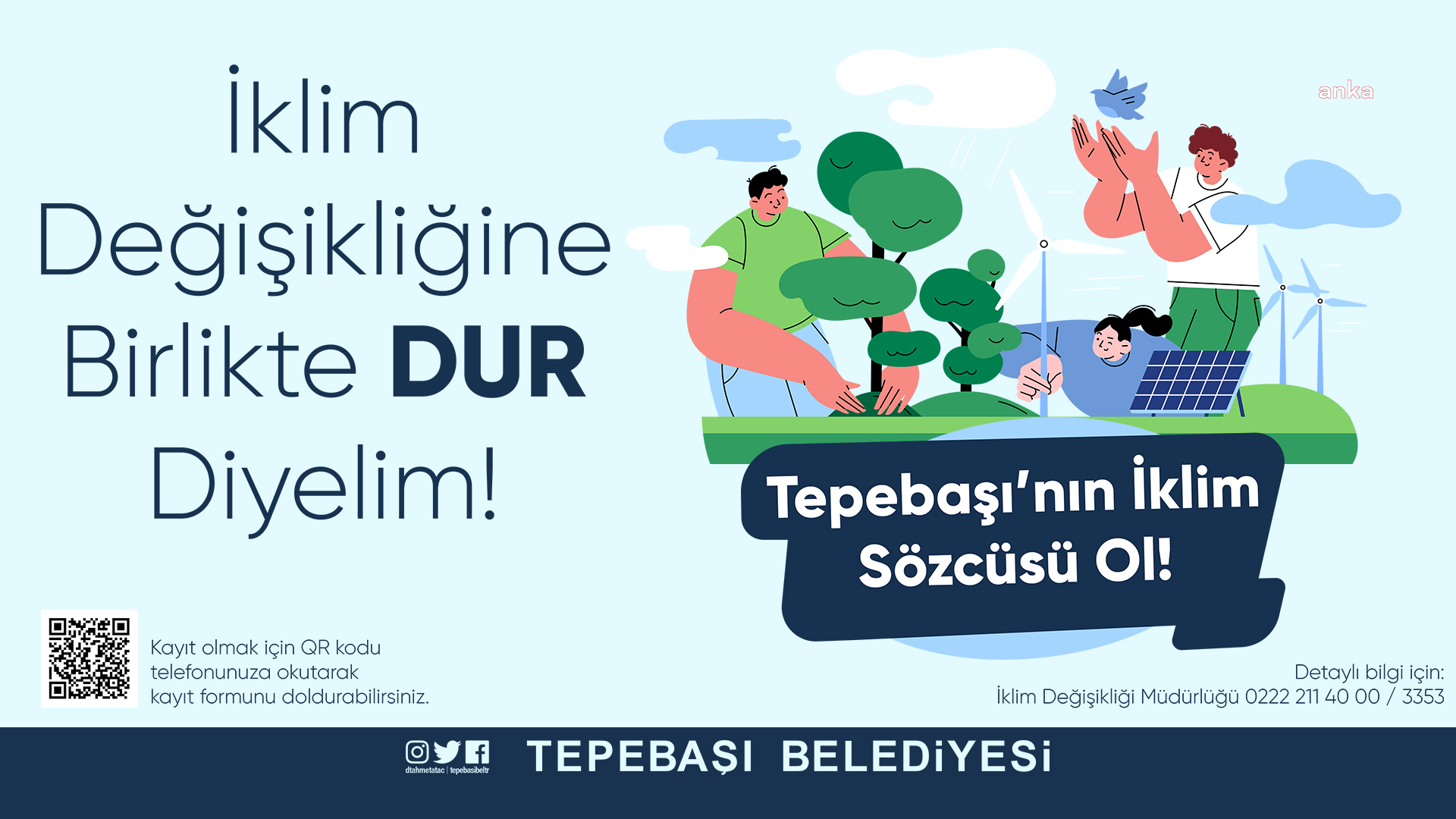 Tepebaşı, iklim sözcülerini arıyor