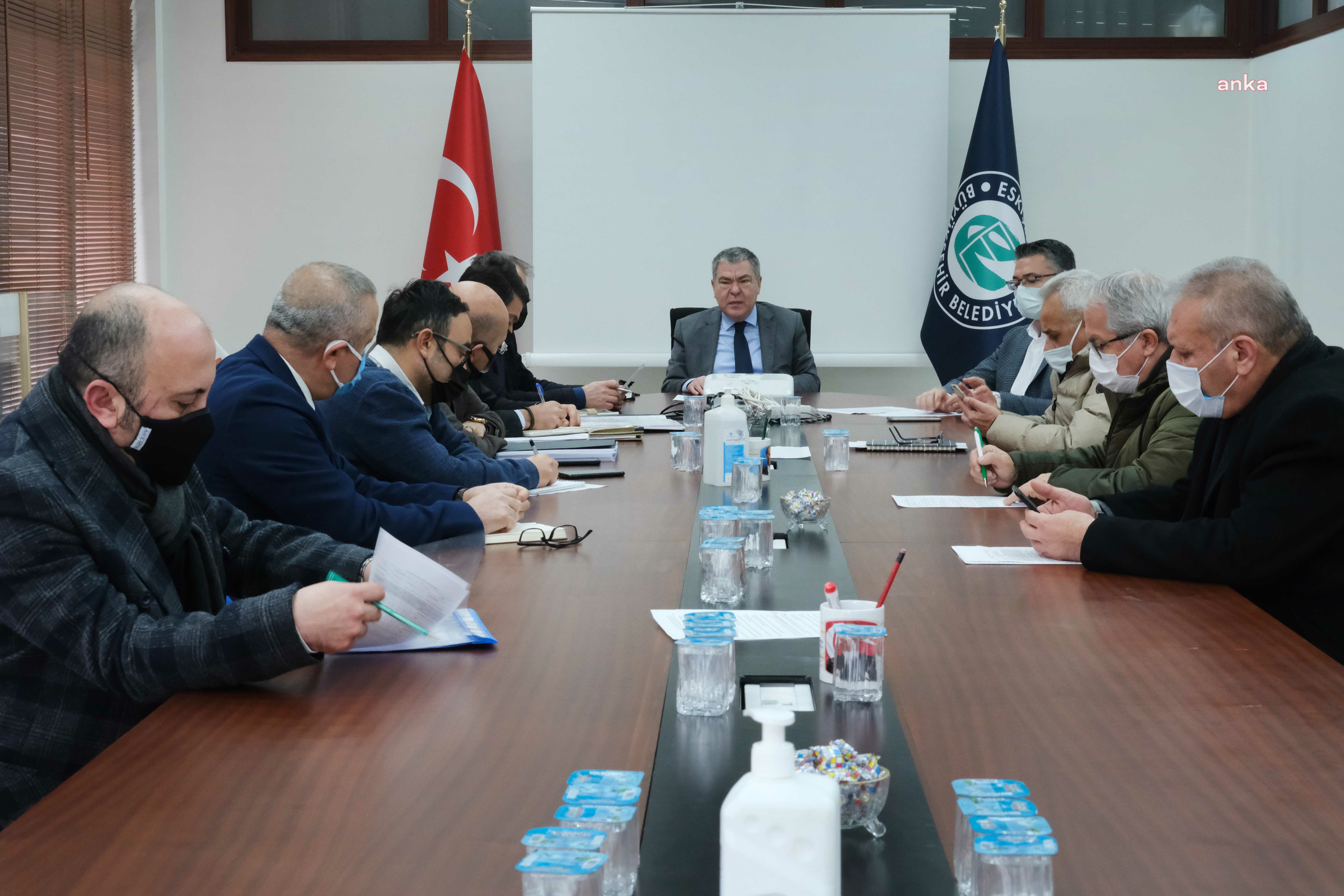 Eskişehir'de karla mücadele için iş birliği toplantısı