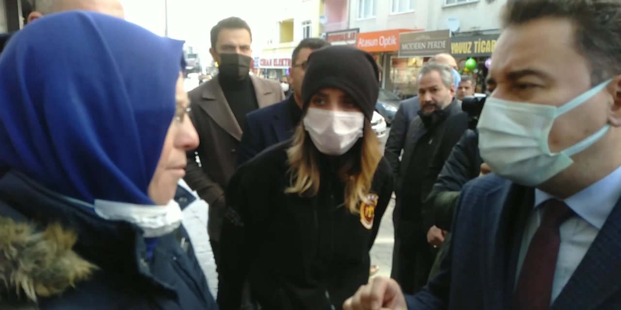 Babacan'ın dinlediği Konyalı vatandaş: "Adalet istiyoruz"