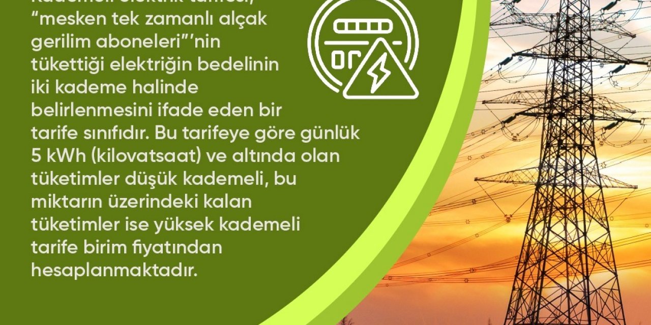 ELDER, "Kademeli elektrik tarifesi" ile ilgili sıkça sorulan sorulara cevap verdi