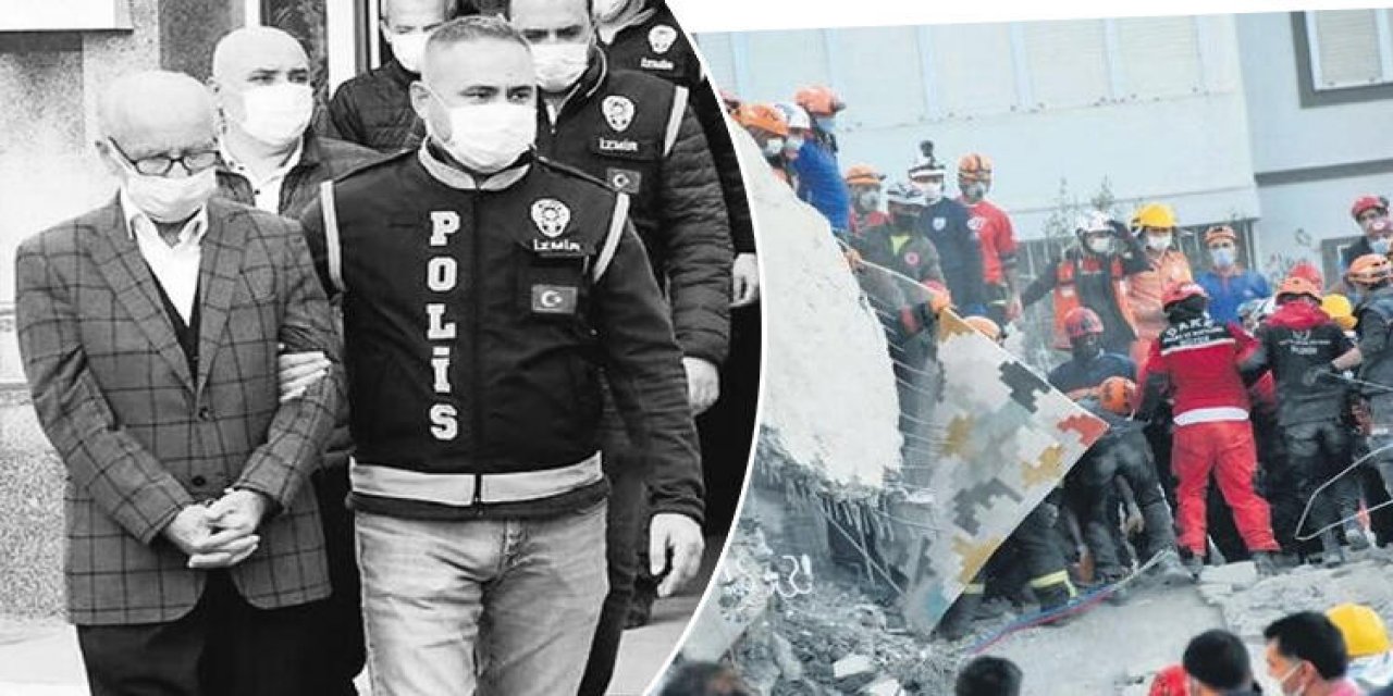 Ölmüş babasını suçladı ve... İzmir depreminde çöken binanın müteahhidinden korkunç itiraf!