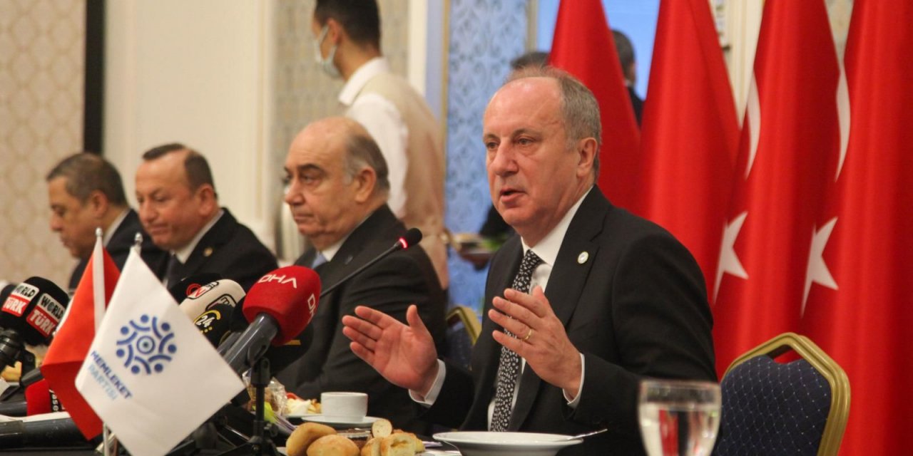 Muharrem İnce'den gazetecilere: "Allah Allah siz duymadınız mı?"