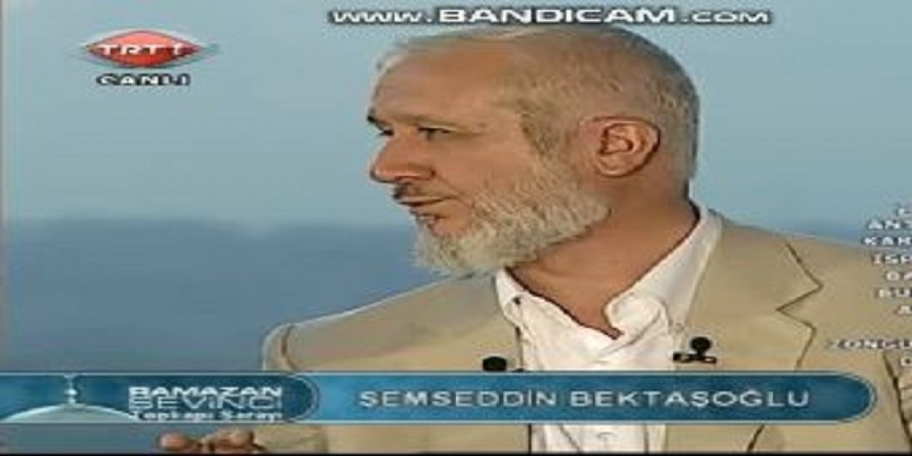 Menzil Şeyhinin "depremi durduğun" anlatmıştı... Bektaşoğlu TRT'nin Ramazan programlarına konuk edilmiş!