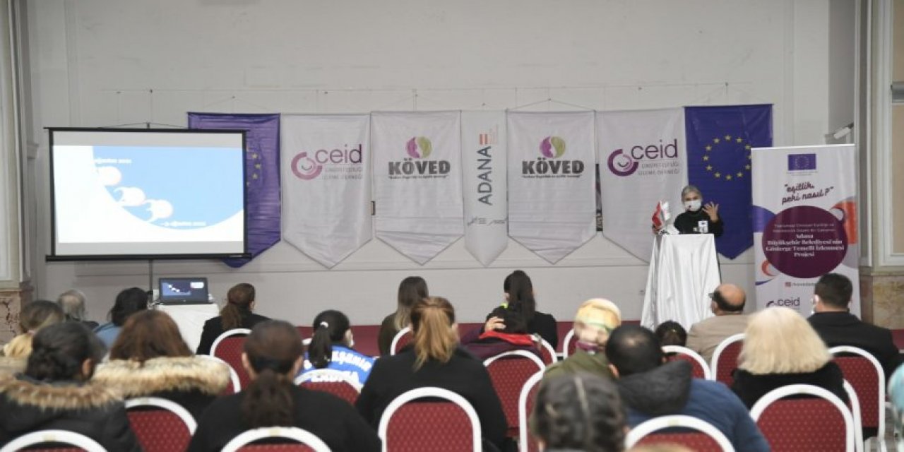 Adana Büyükşehir Belediyesi'nden toplumsal cinsiyet eşitliği çalışması