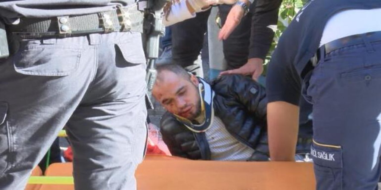 Büyük talihsizlik! 3 ay sonra ilk kez sokağa çıktı ama çıktığına pişman oldu! Kafasına kamyonet kapağı çarptı...