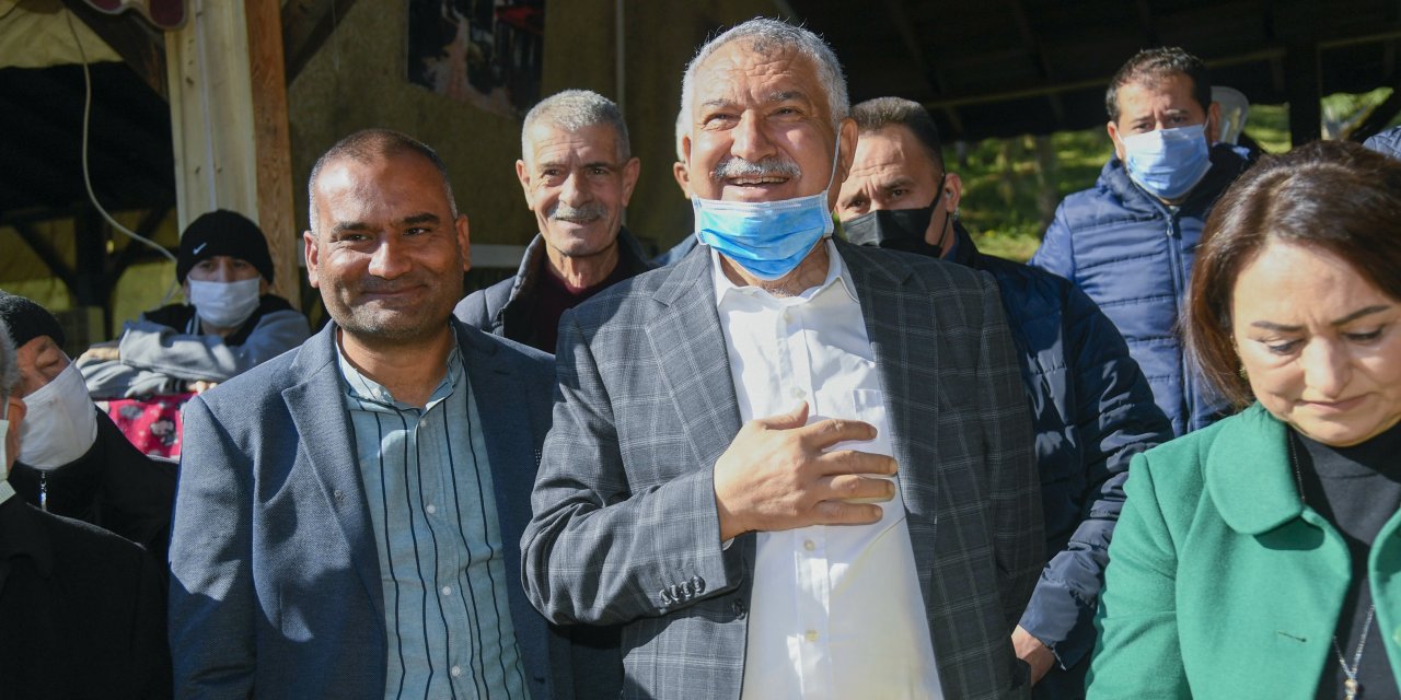 Zeydan Karalar Sarıçam'ı ziyaret etti