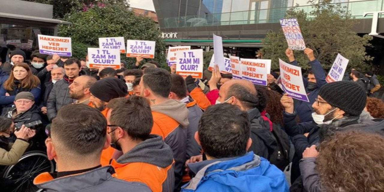 Hepsijet çalışanlarından zamma tepki: Koca bir yalan!