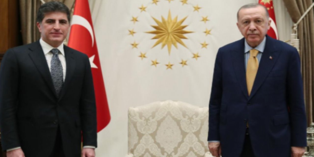 Erdoğan, Barzani ile görüştü