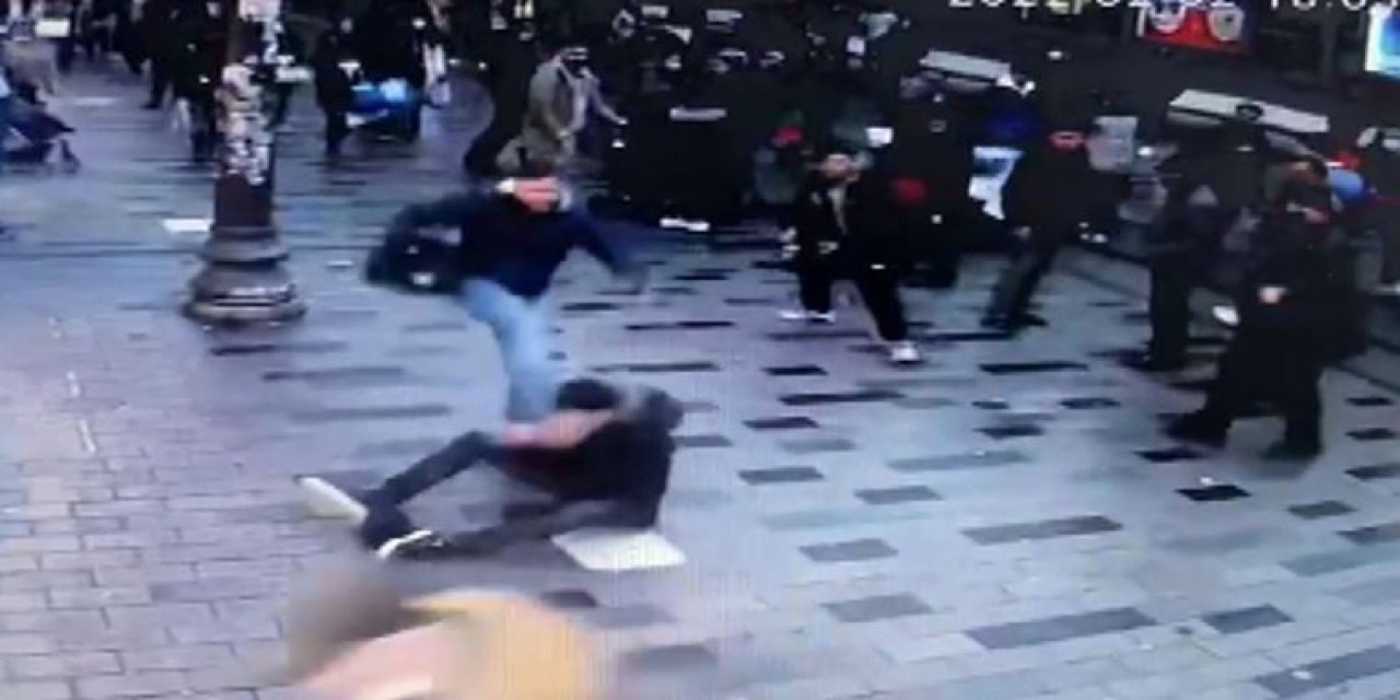 Parfümcü terörü: Turisti tekmeleyip başında şişe parçaladılar