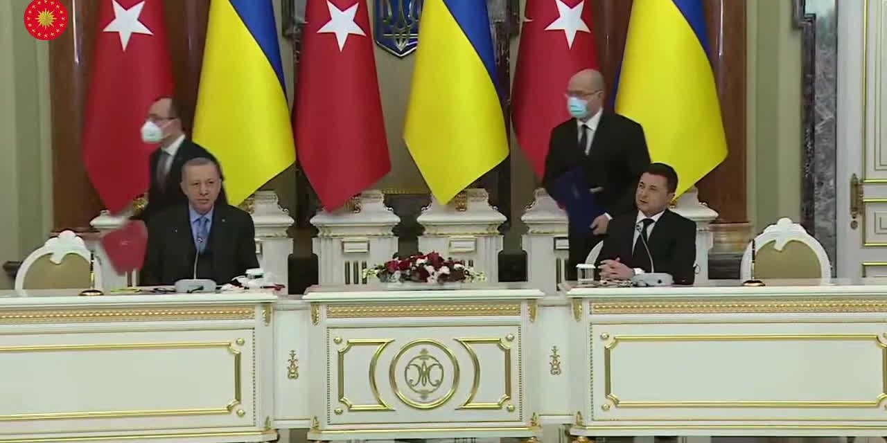 Erdoğan Ukrayna'da: "Türkiye krizin sonlandırılması için üzerine düşeni yapmaya hazırdır"