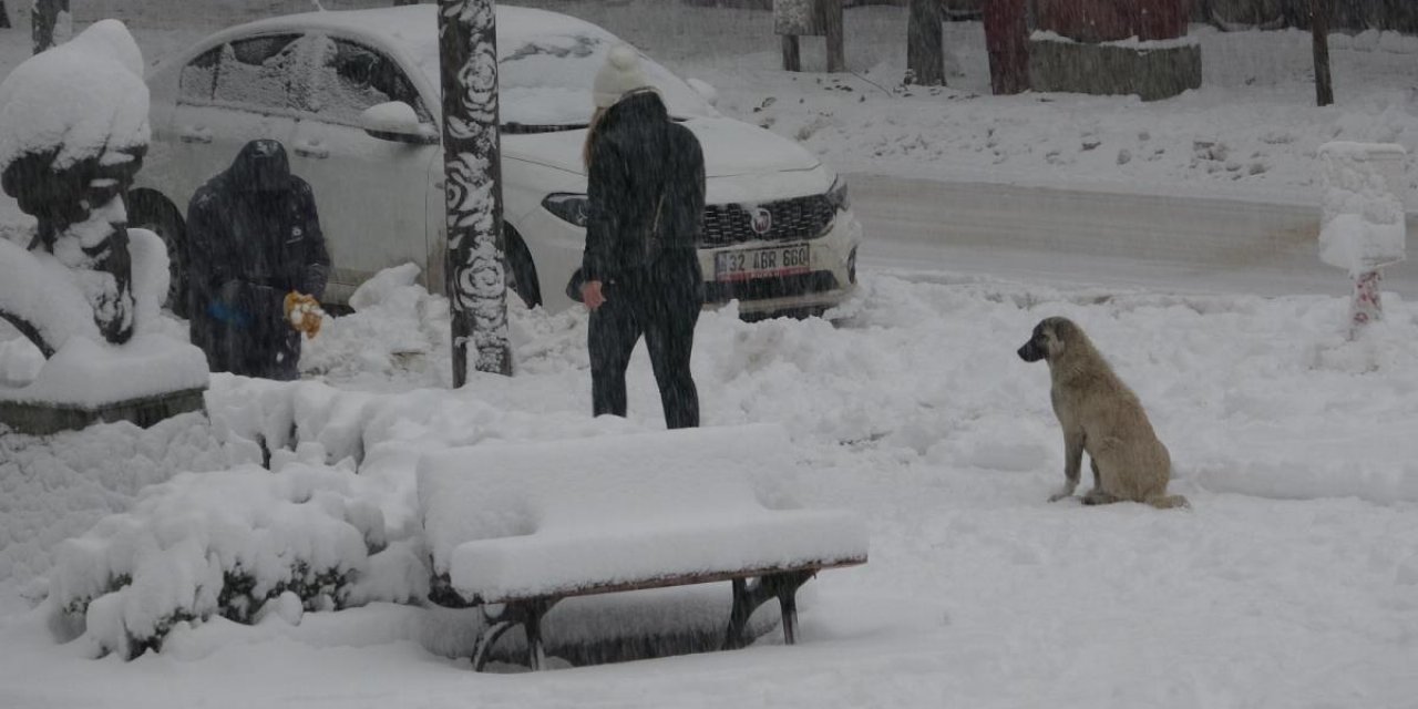 Kar yağdı hayat felç oldu! Isparta'da yollar kapalı, elektrikler yok