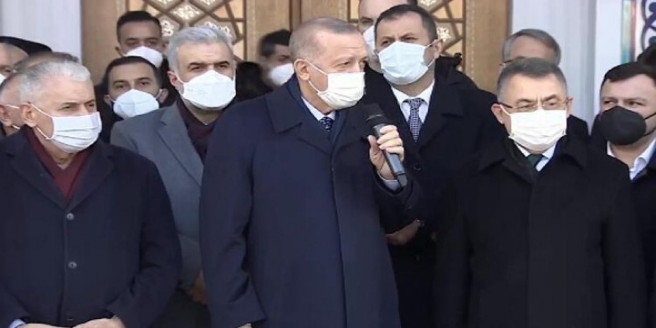 Erdoğan, cami açılışında imam hatiplilere seslendi: "Bunun hakkını vermeleri lazım"