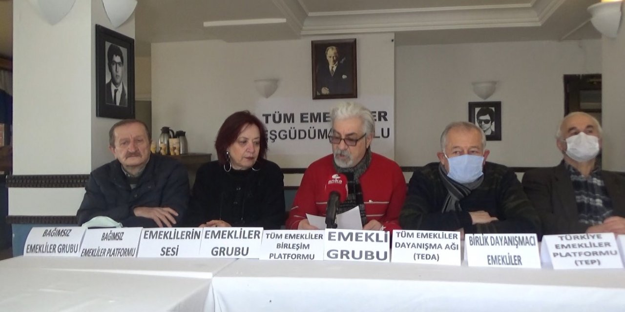 Emekliler uyarıyor: "Halkın büyük çoğunluğu olarak kuru ekmeğe muhtaç edildik"