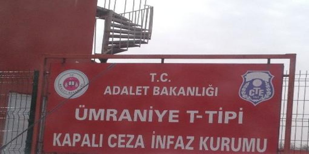 Ümraniye Cezaevinde yangın çıktı