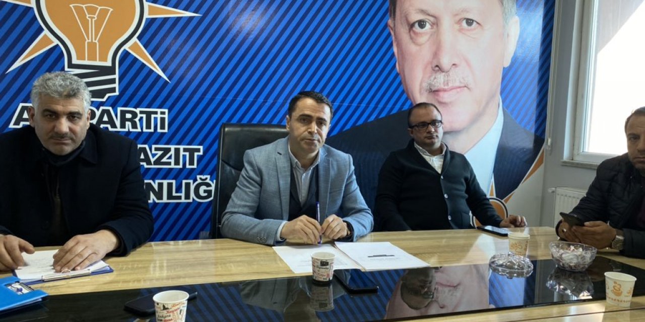 Zam protestoları sonrası AKP Doğubeyazıt ilçe başkanı istifa etti