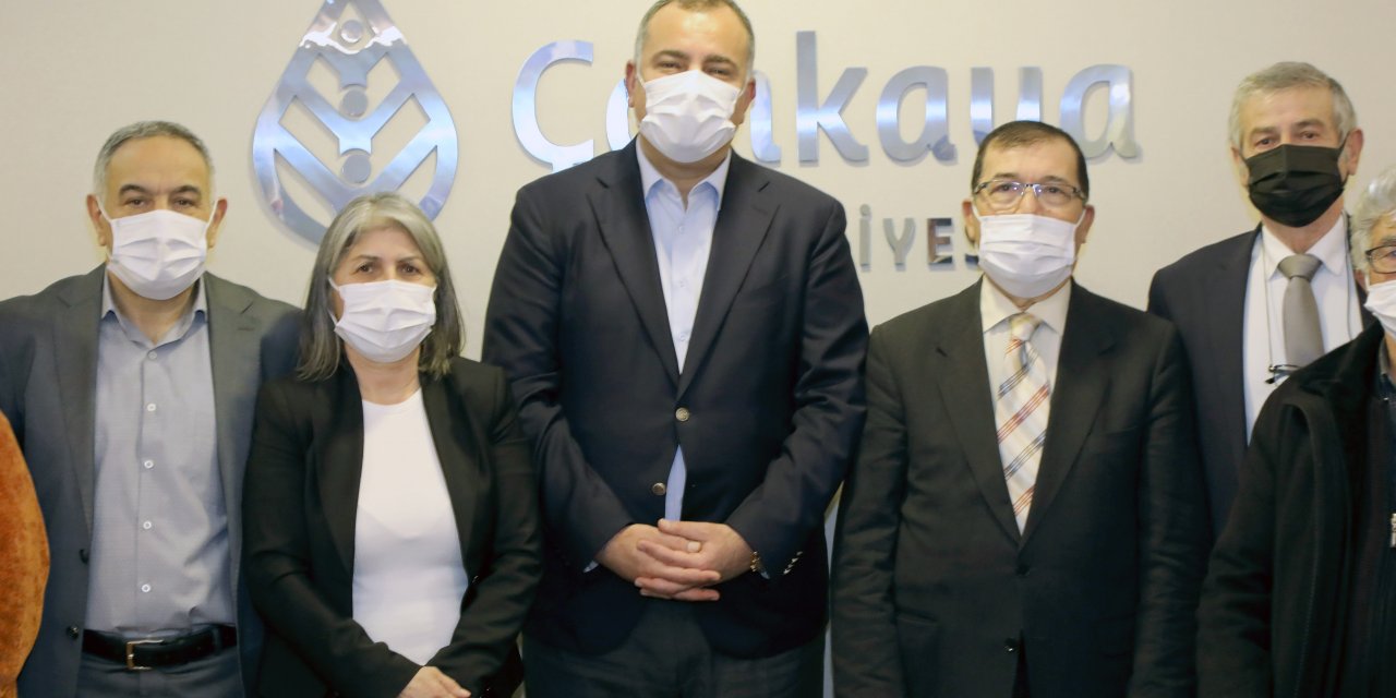 Emekliler Sendikası Çankaya Belediye Başkanı Taşdelen'i ziyaret etti