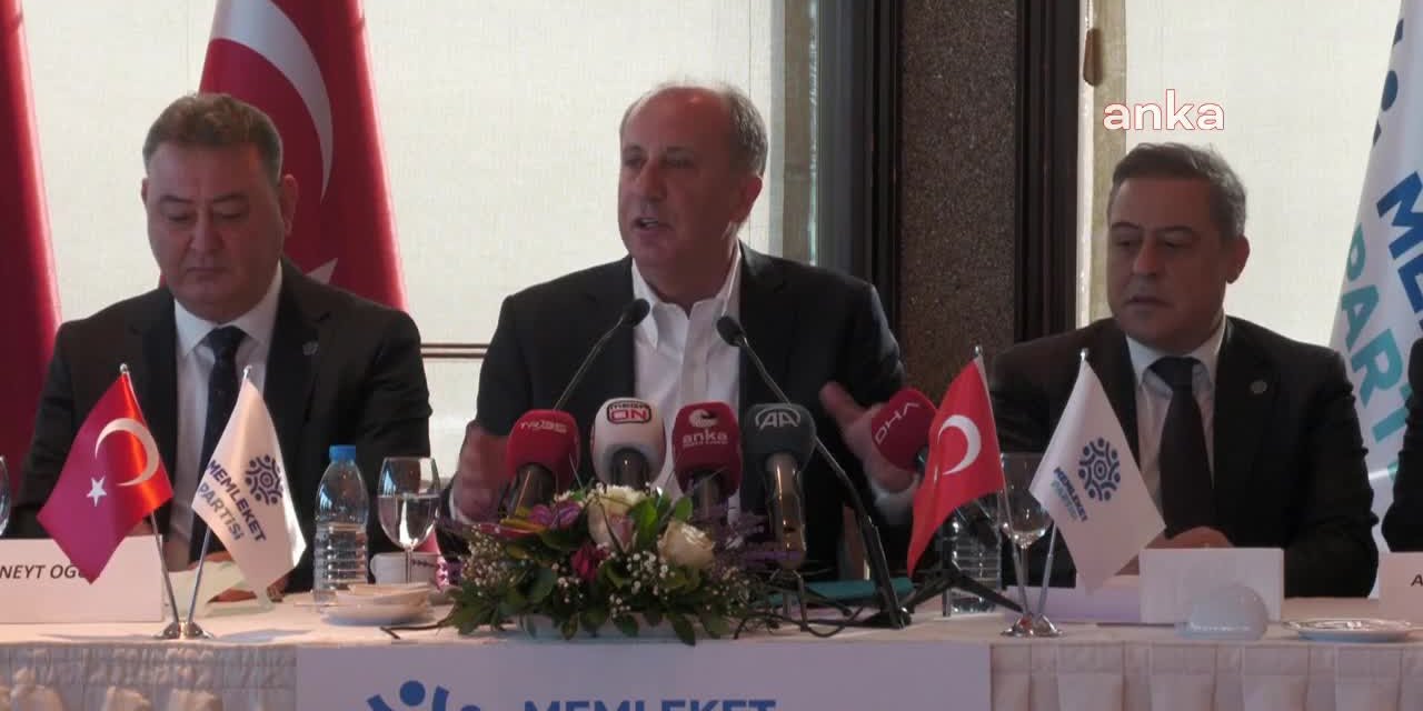 Muharrem İnce: "20 sene yönetti ve batırdı, milletin yapması gereken ilk seçimde bu CEO'yu görevden almak"