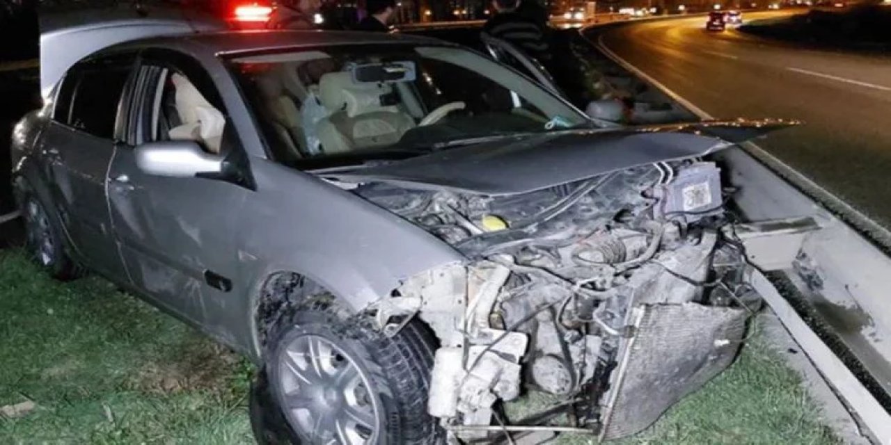 Cenaze dönüşü korkutan kaza