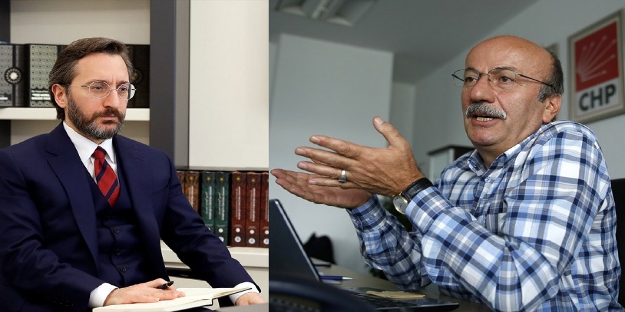 'Erdoğan' mesajı krize neden oldu: Mehmet Bekaroğlu ve Fahrettin Altun arasında 'virüs' tartışması