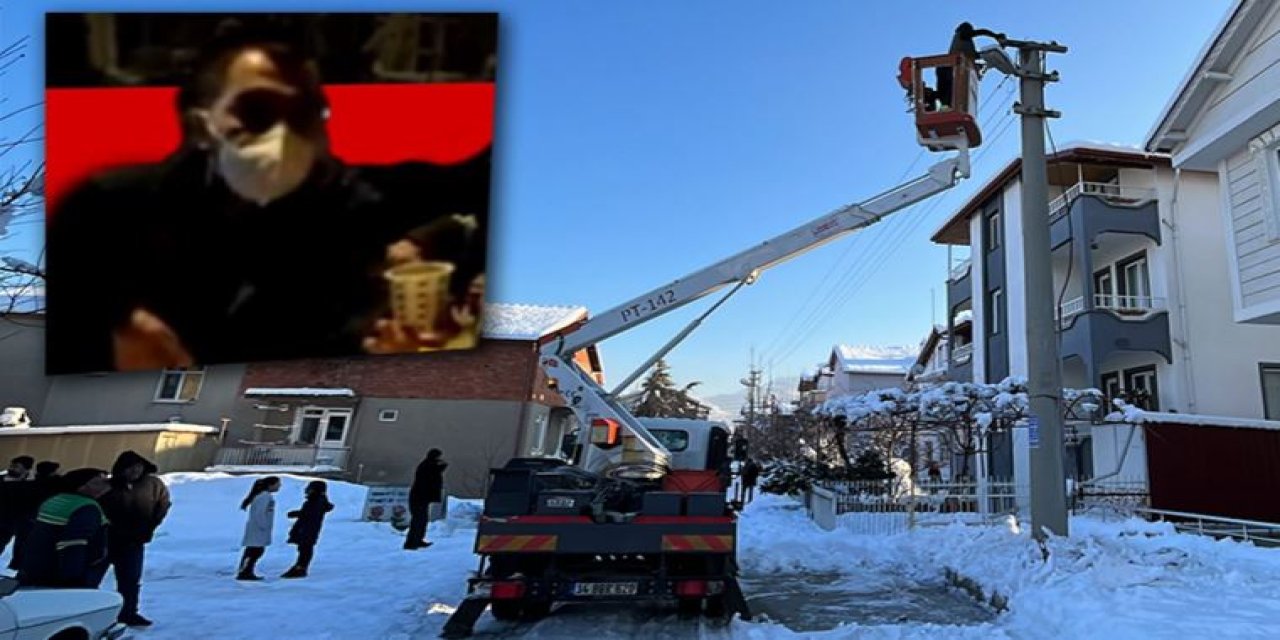 Yurttaş elektrik istedi; Bakanlık yetkilileri 'Al çay iç' dedi